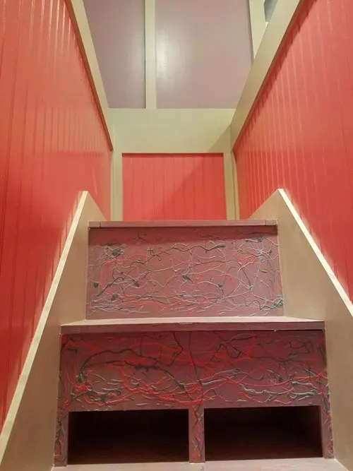 Stairs To Bedroom Loft - Sarah's Autistic Tiny Home by Maximus Extreme