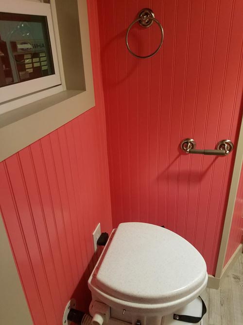 Toilet Area - Sarah's Autistic Tiny Home by Maximus Extreme