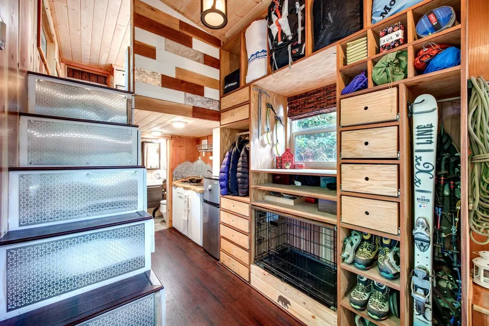 Lots of Storage Space - Basecamp by Backcountry Tiny Homes