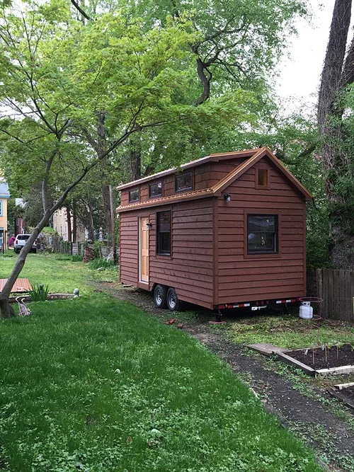 Exterior Cedar Siding - Brownie by Liberation Tiny Homes