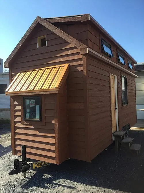 Pop-out over hitch - Brownie by Liberation Tiny Homes