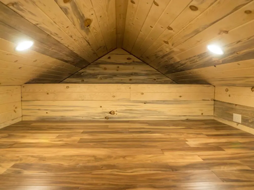 Bedroom Loft - Bunkaboose by EcoCabins