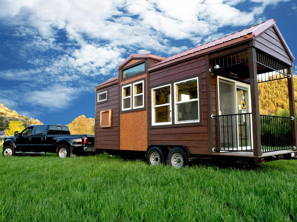 Rustic Tiny House - Bunkaboose by EcoCabins