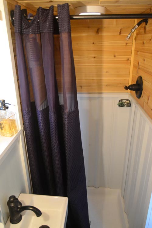 Shower Stall - Tiny House by Liz & Tyler Cragg