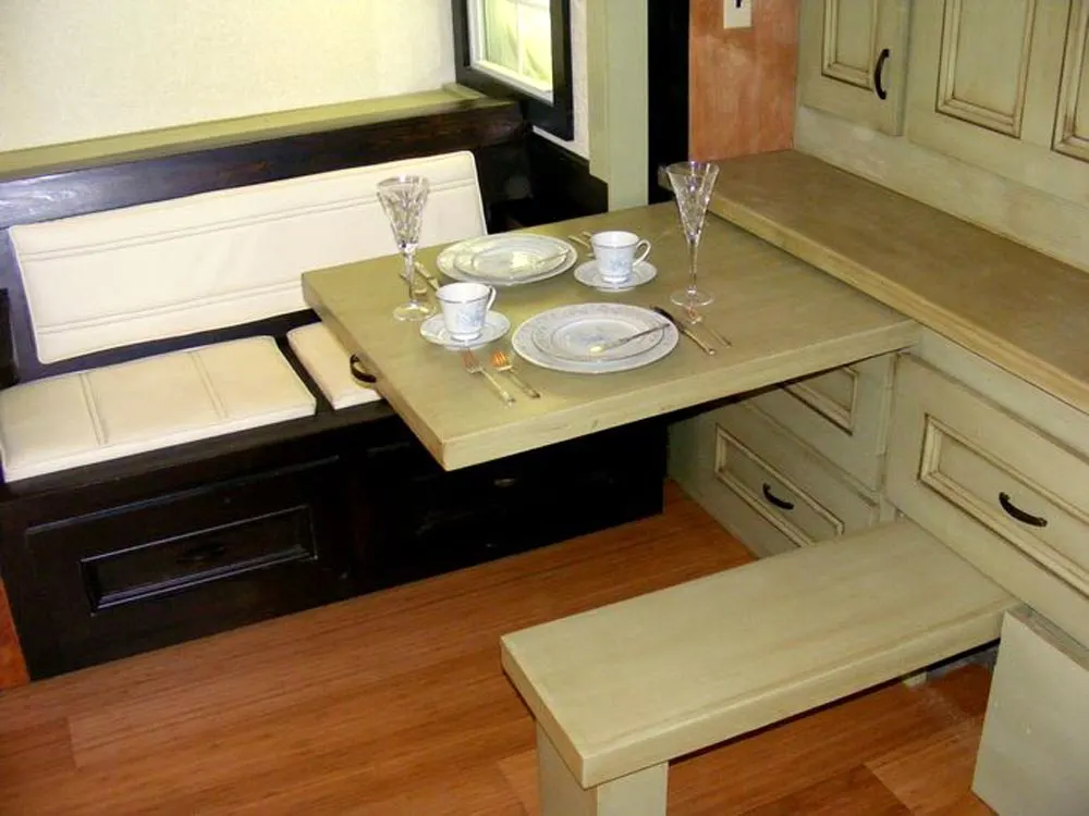 Pull Out Table & Bench - DS 400 by Tiny By Design