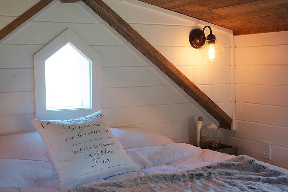 Bedroom Detail - Modern Farmhouse by Liberation Tiny Homes