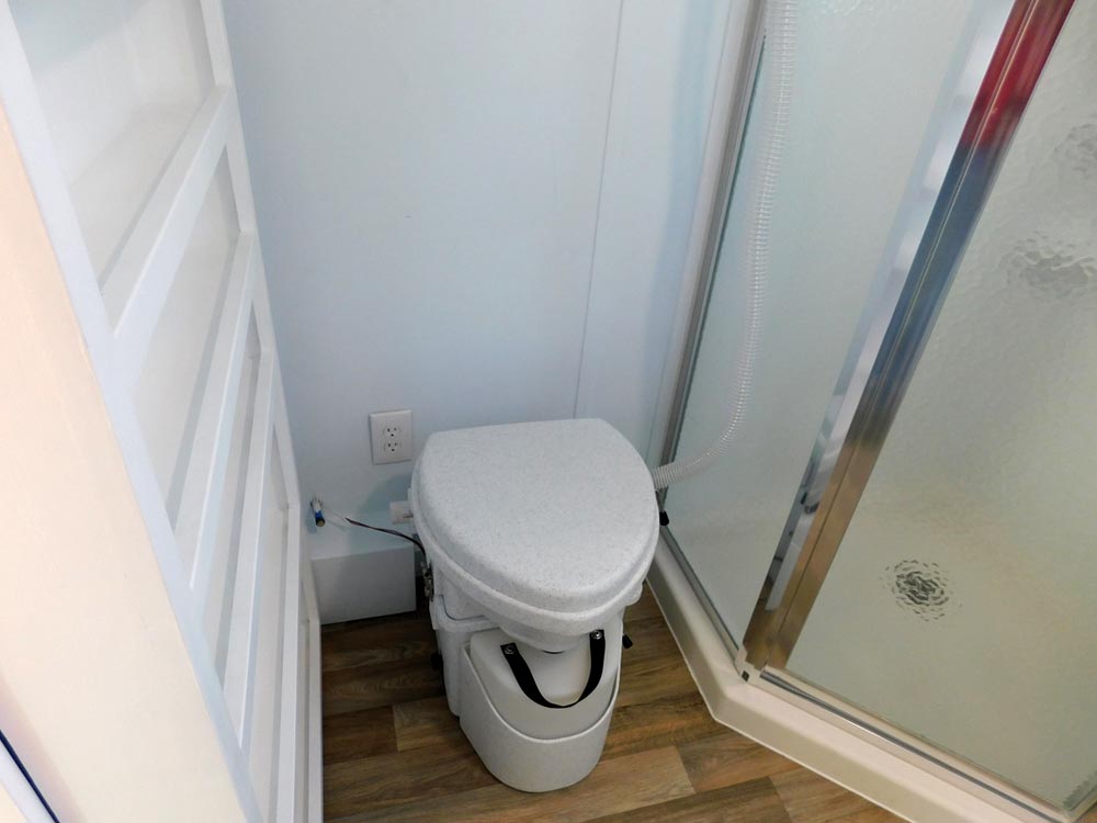 Nature's Head Composting Toilet - Ginger's Gem by Tiny Idahomes