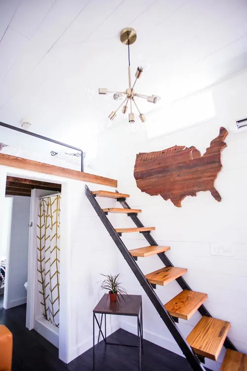Loft Ladder and Decor - Tiny House Giveaway by Lamon Luther