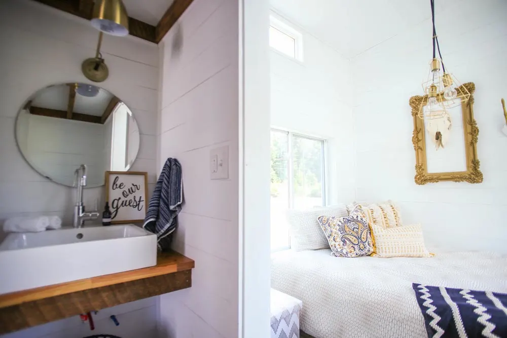 Bathroom and Bedroom - Tiny House Giveaway by Lamon Luther