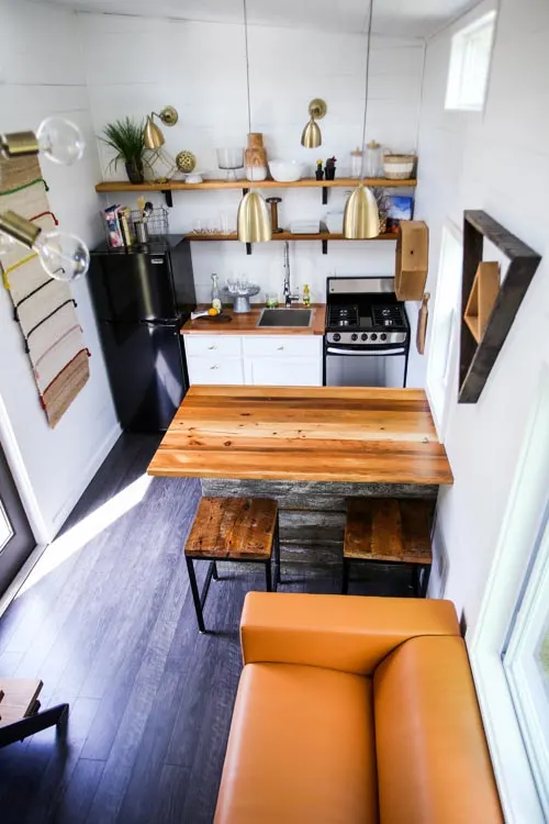 Aerial Interior View - Tiny House Giveaway by Lamon Luther