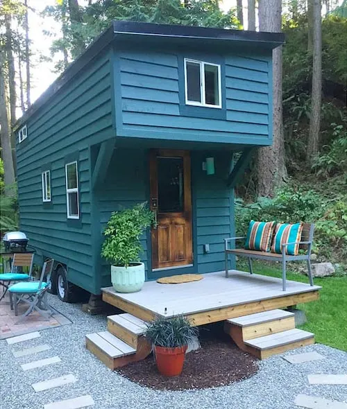 Makers Tiny House on Guemes Island, Washington State