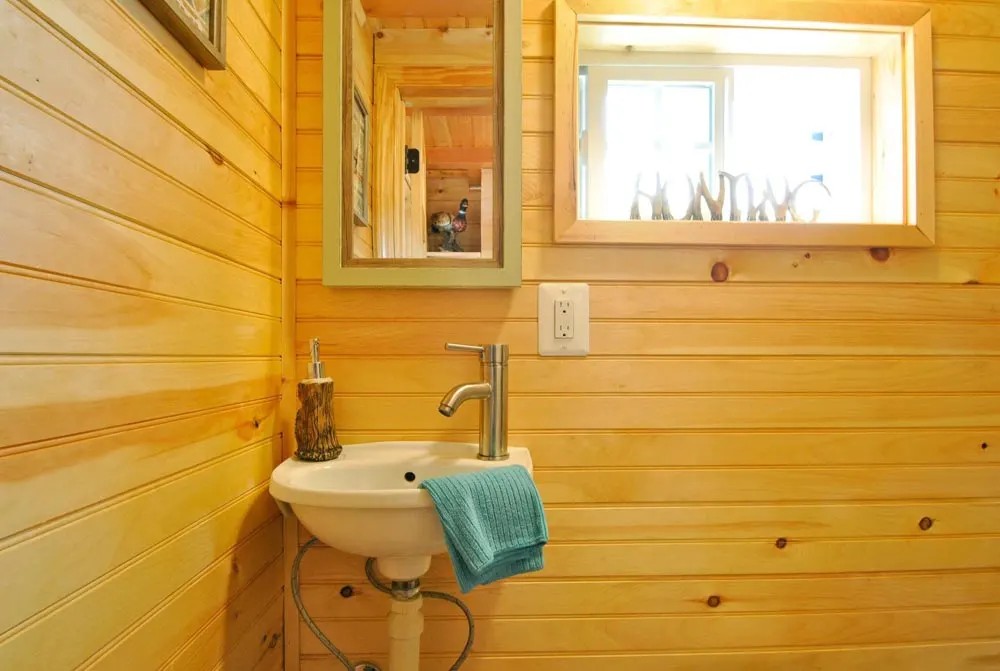 Bathroom - Mountaineer by Tiny House Building Company