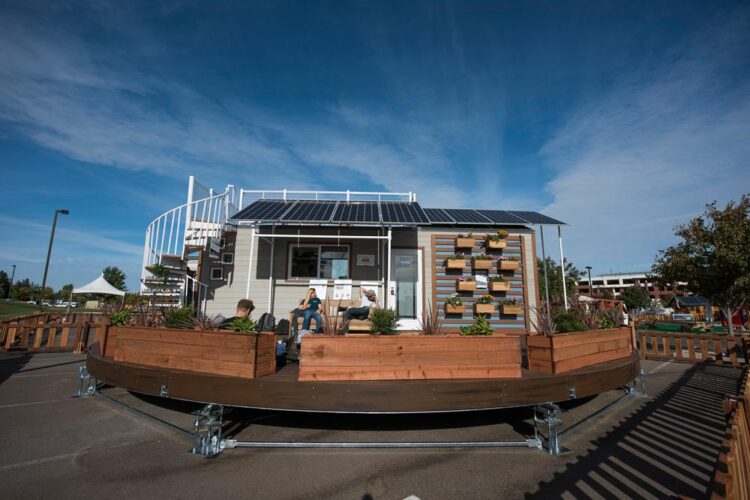 238 sq.ft. Off-Grid Tiny House - rEvolve by Santa Clara University