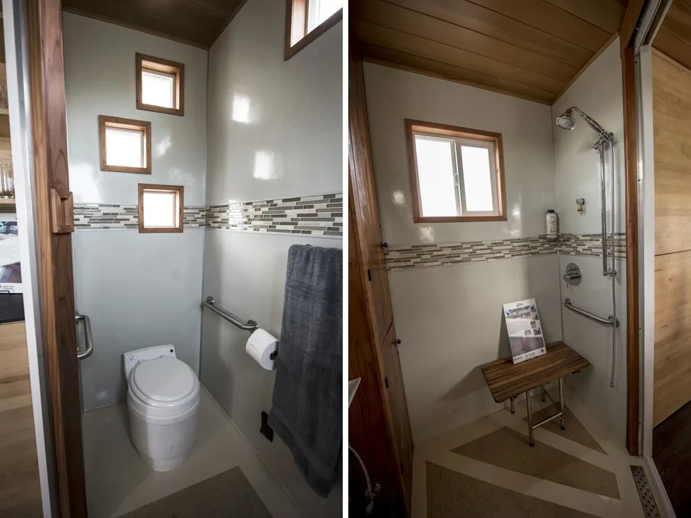 ADA Compliant Tiny House Bathroom - rEvolve by Santa Clara University