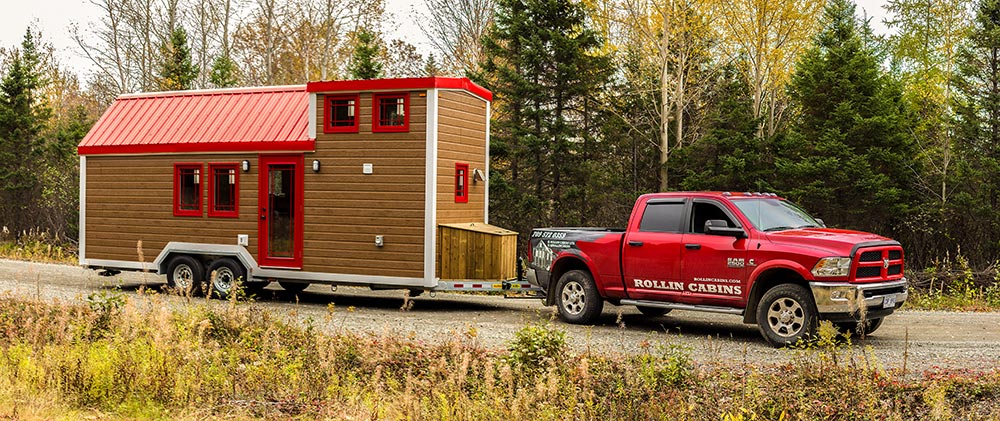 Tiny House on Wheels by Rollin Cabins