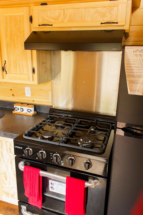 30" Propane Range - Tiny House by Rollin Cabins