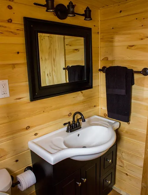 Bathroom Sink - Tiny House by Rollin Cabins