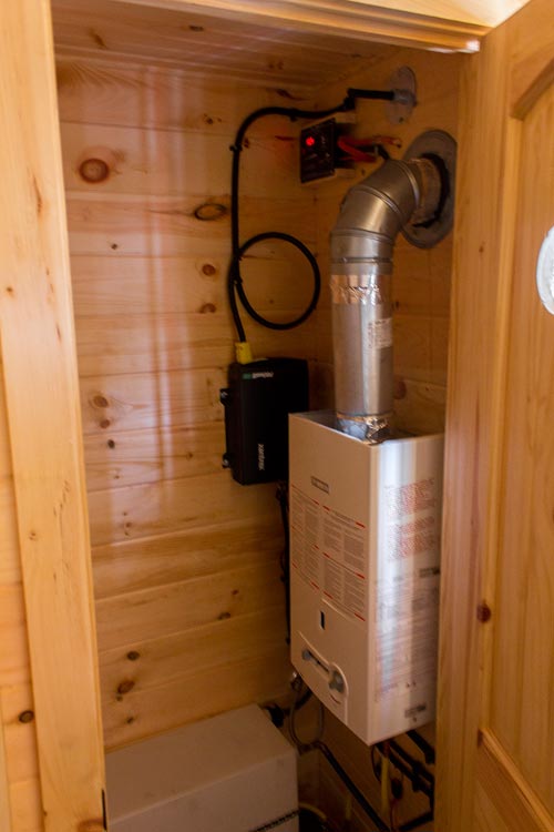 Water Heater - Tiny House by Rollin Cabins