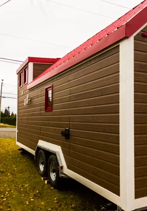 Exterior Rear View - Tiny House by Rollin Cabins