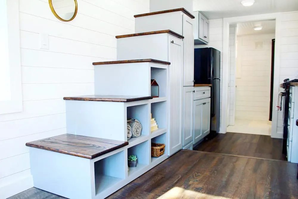 Storage Stairs - Sprout by Mustard Seed Tiny Homes
