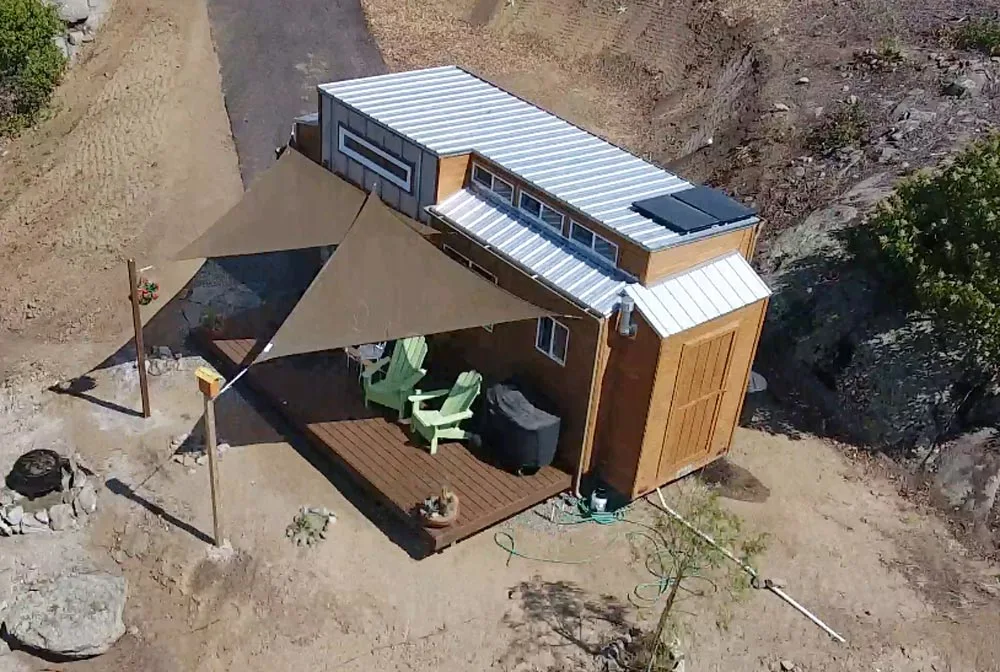 Tiny House with Solar Panels - Zen Tiny Homes