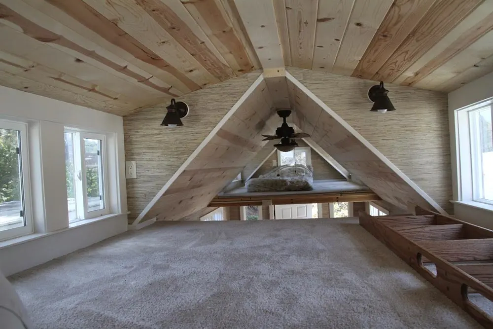 Bedroom Loft - Craftsman Bungalow by Molecule Tiny Homes