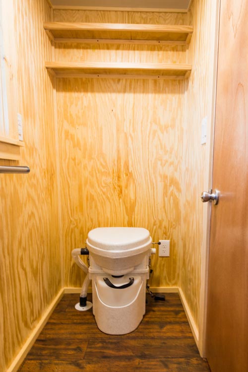 Composting Toilet - Jessica's Tiny House by MitchCraft Tiny Homes