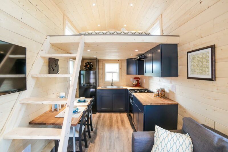 Tiny House Interior - Mansion by Uncharted Tiny Homes