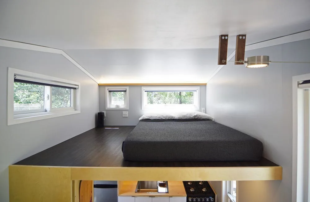 Bedroom Loft - SHEDsistence Tiny House