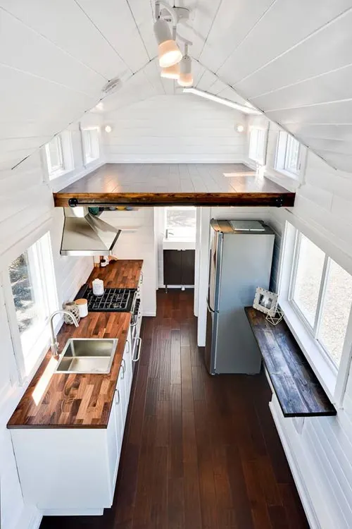 Interior View - Just Wahls Tiny House