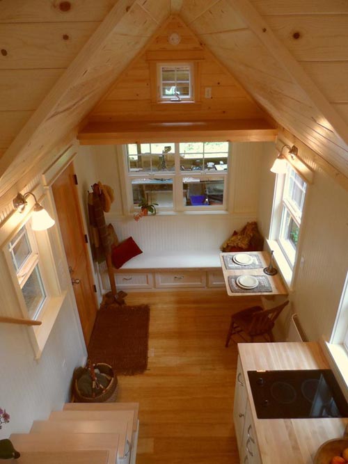 View From Bedroom Loft - Ynez by Oregon Cottage Company