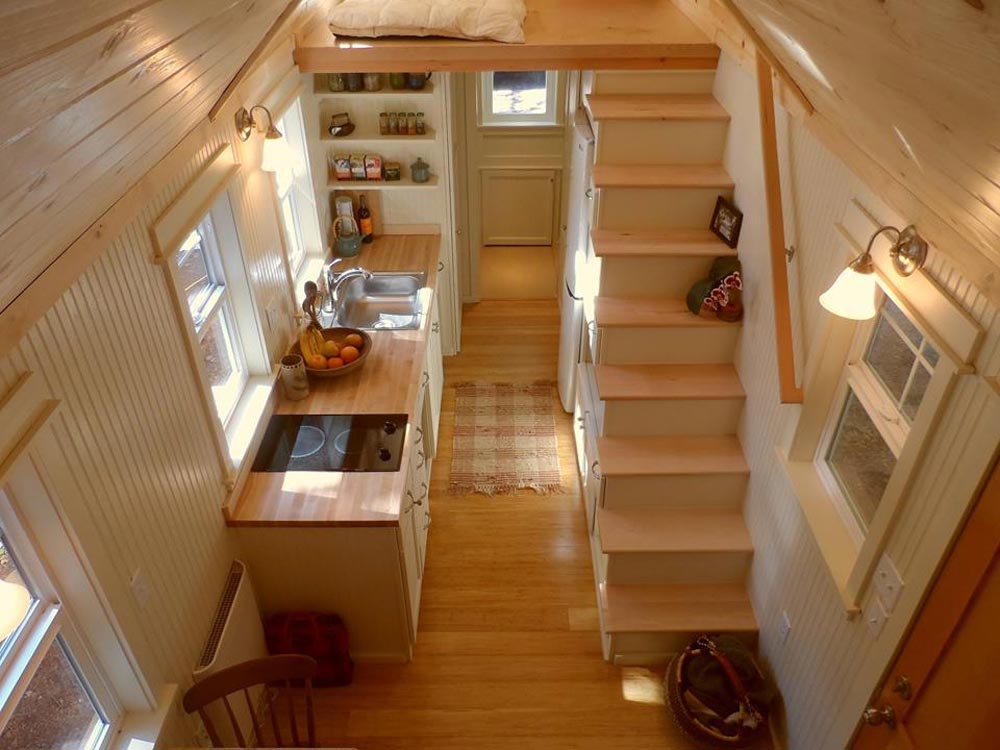 Interior Aerial View - Ynez by Oregon Cottage Company