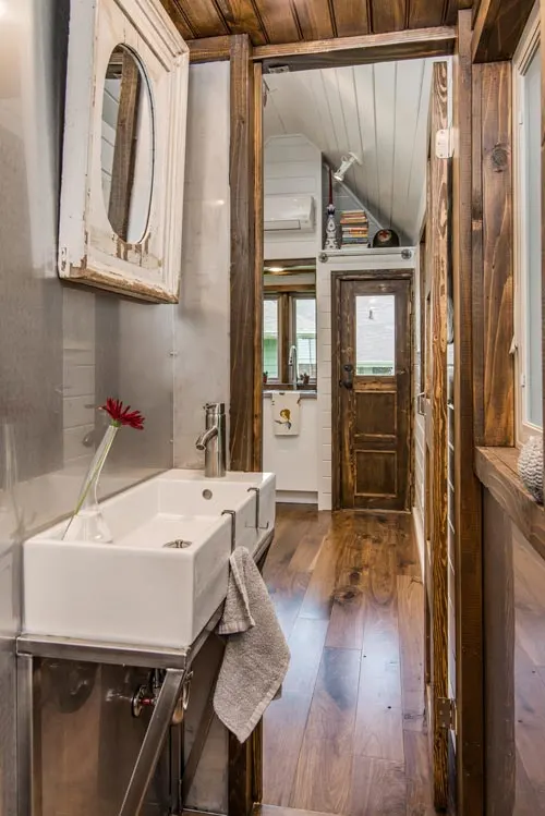Bathroom Sink - Cedar Mountain by New Frontier Tiny Homes