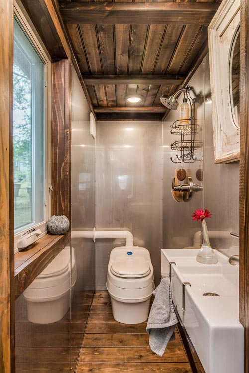 Bathroom - Cedar Mountain by New Frontier Tiny Homes
