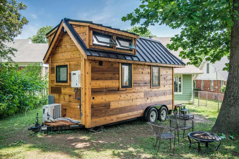Cabin Style Tiny House - Cedar Mountain by New Frontier Tiny Homes