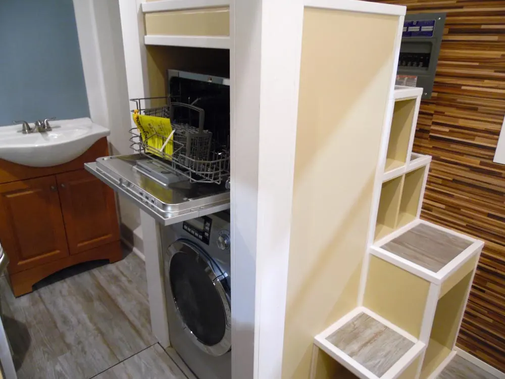 Dishwasher & Washer/Dryer - Crosswinds by Upper Valley Tiny Homes