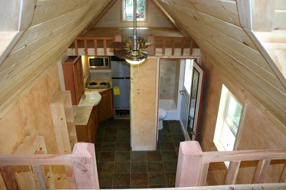 View From Loft - Dormer Loft Cottage by Molecule Tiny Homes