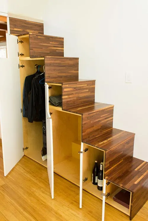 Tansu Stairs w/ Storage - Hikari Box by Shelter Wise