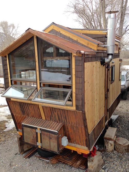200 sq.ft. Tiny House - Nautical Mountain House by Jeremy Matlock