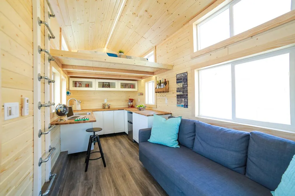 Tiny House Interior - Mansion Jr by Uncharted Tiny Homes