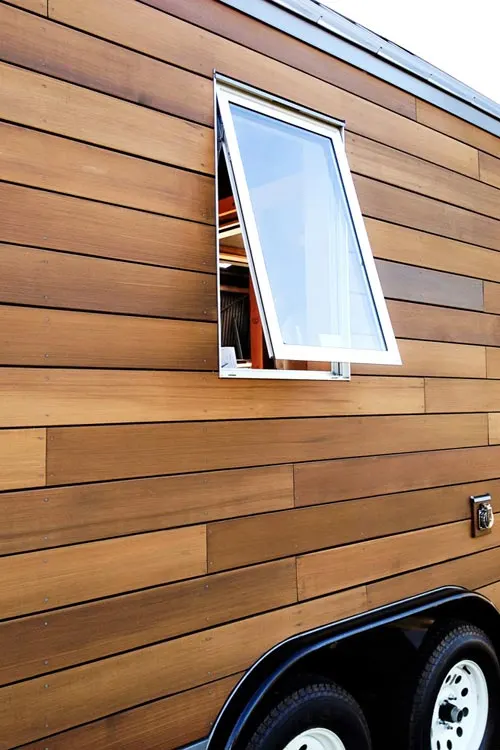 Exterior Wood Wall - Miter Box by Shelter Wise