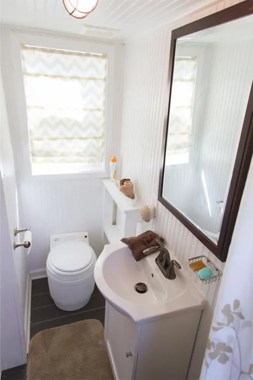 Bathroom w/ Window - Music City by Tennessee Tiny Homes