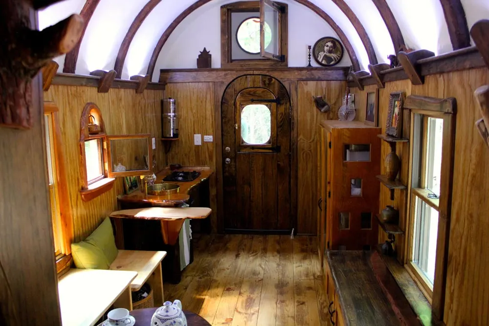 Kitchen & Custom Shelving - Old Time Caravan by The Unknown Craftsmen
