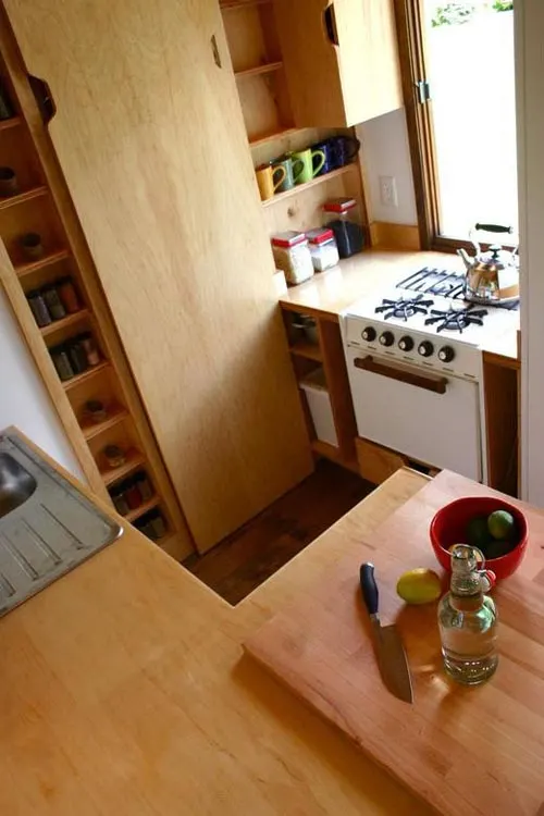 Kitchen - Tall Man's Tiny House