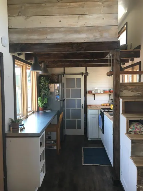 Kitchen & Dining Area - Tanlers Tiny House