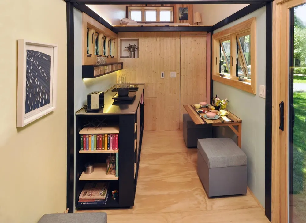 Kitchen & Loft - Toy Box Tiny Home