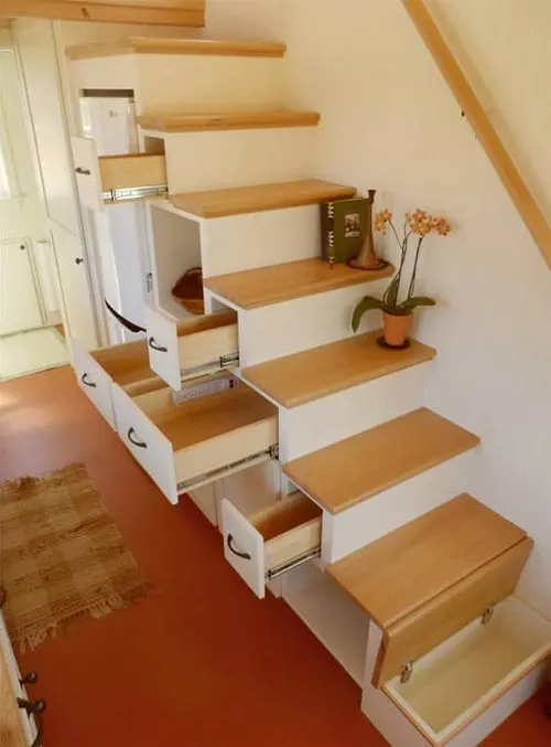 Storage Stairs - Unita by Oregon Cottage Company