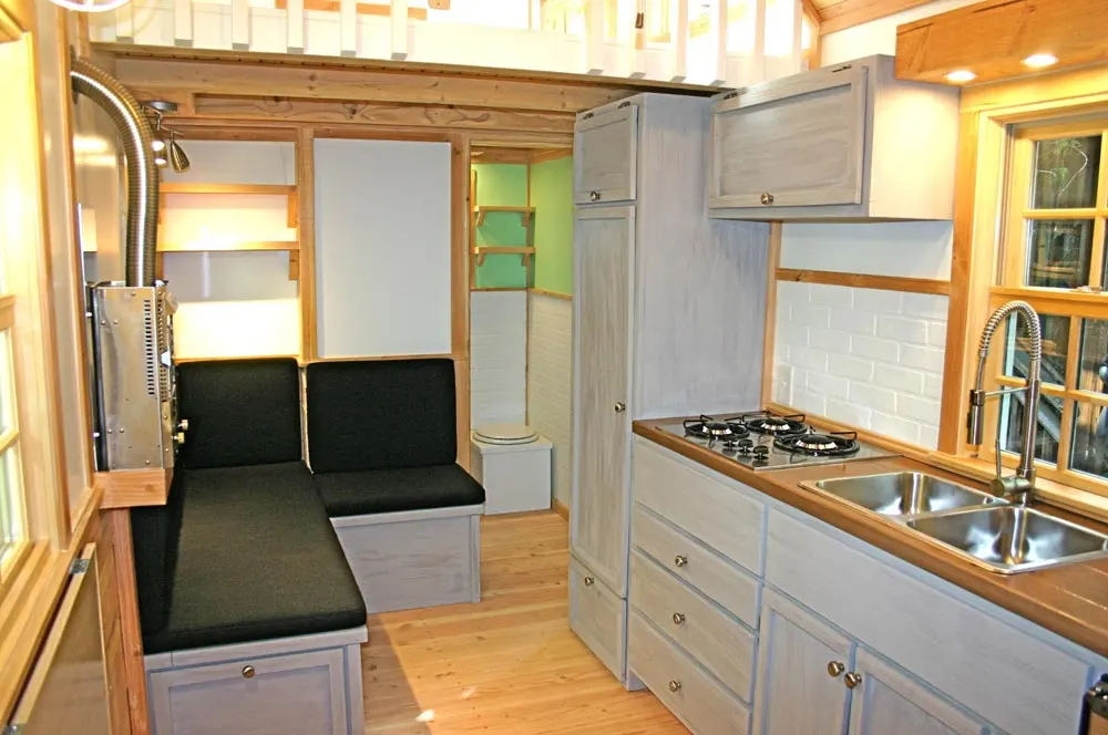 Kitchen - Charwood Cabin by Molecule Tiny Homes