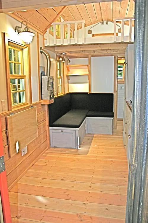 Living Area - Charwood Cabin by Molecule Tiny Homes