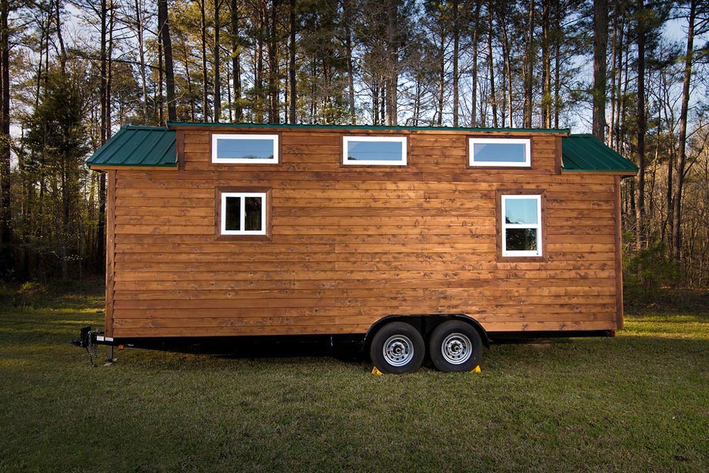 Large Dormer with Windows - Dreamer by Alabama Tiny Homes